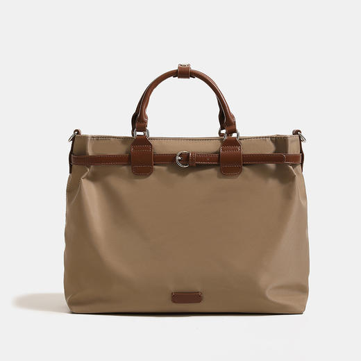 【预售3天】双肩包包女2025新款高级质感小众大容量手提电脑通勤斜挎托特大包YJ5387 商品图6