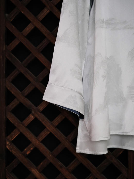 STJINGx凯喜雅| 千里江山穗宁上衣-影青 商品图3