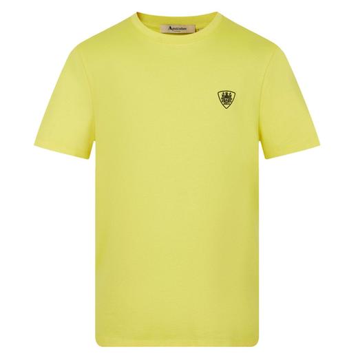 【海信嘉年华】Aquascutum雅格狮丹圆领短T 50黄色 商品图0