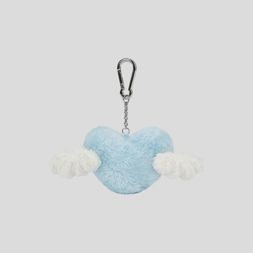 GOODBAI GOODEES天使爱心毛球玩偶钥匙扣 商品图4