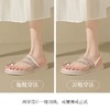 ZHR水钻凉鞋女2025新款超仙夹趾拖鞋爆款轻便两穿一脚蹬沙滩凉鞋 商品缩略图3