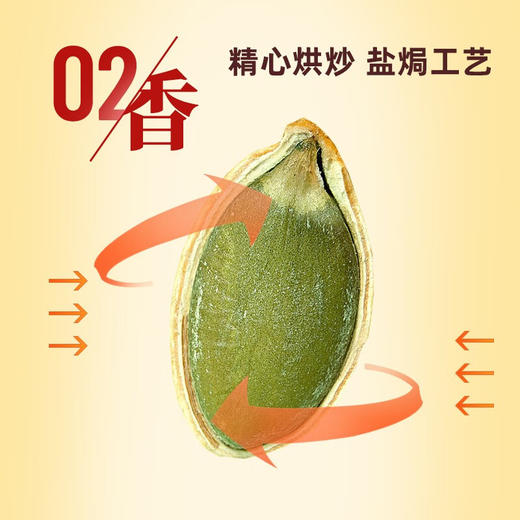 鲜记·盐焗南瓜子348g罐装｜粒粒饱满 咸香酥脆 商品图1