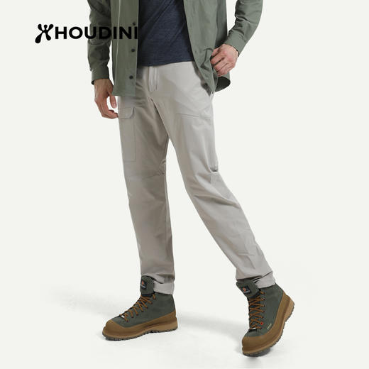 HOUDINI胡丁尼 Go Pants 走起 男款户外轻盈耐用软壳长裤860032 商品图1