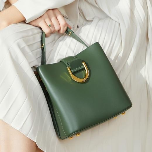 【预售3天】包包女水桶包2025新款潮时尚百搭大容量通勤手提单肩斜挎包DXL1916 商品图2