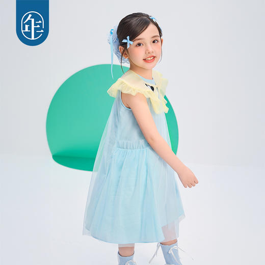年衣童装无袖连衣裙2025夏季新款女童甜美公主盼达囡囡连衣裙 商品图4