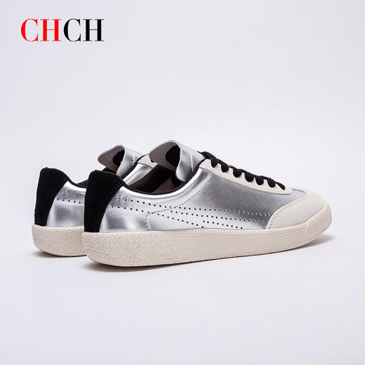CHCH平衡鞋2025夏季新品软底牛皮面料舒适休闲板鞋女鞋CP1B5331 商品图2