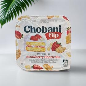 Chobaniflip 草莓酥饼风味发酵乳 140g/杯