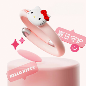 亿觅x三丽鸥 hellokitty驱蚊防蚊植物精油手环