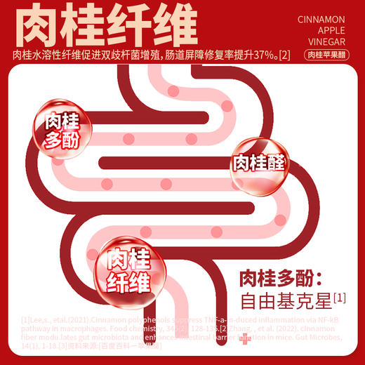 食欣食益肉桂苹果醋210ml 
 原浆苹果醋210ml 商品图3