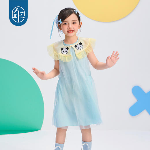 年衣童装无袖连衣裙2025夏季新款女童甜美公主盼达囡囡连衣裙 商品图2