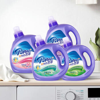 芭菲香氛洗衣液3kg*4瓶 柔软留香强效去污深层洁净倍柔洁白六效抑菌 /家庭清洁/纸品 /衣物清洁 /普通洗衣液 商品图1