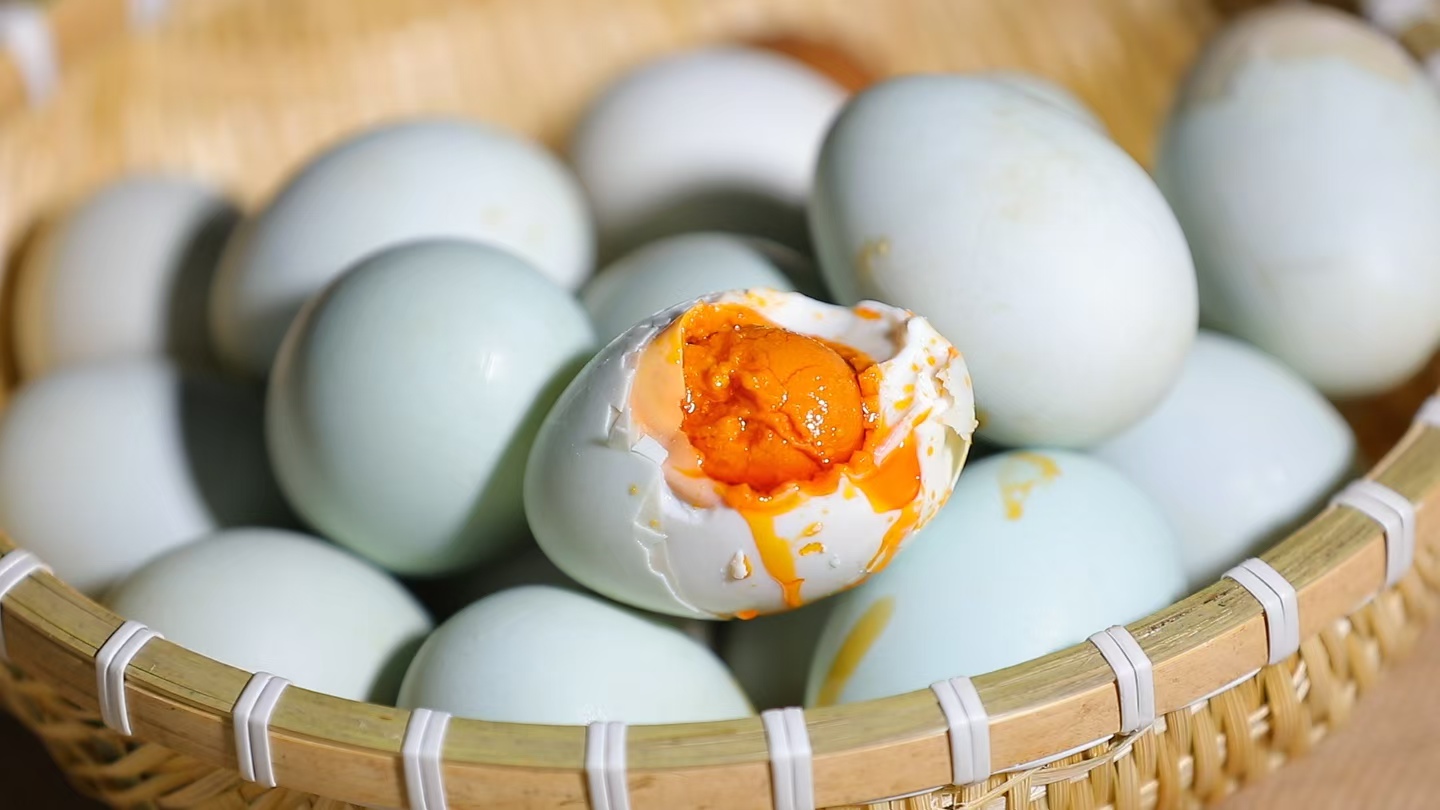 朴愿甄选   有机熟咸鸭蛋 地理标志产品 约408克/6枚