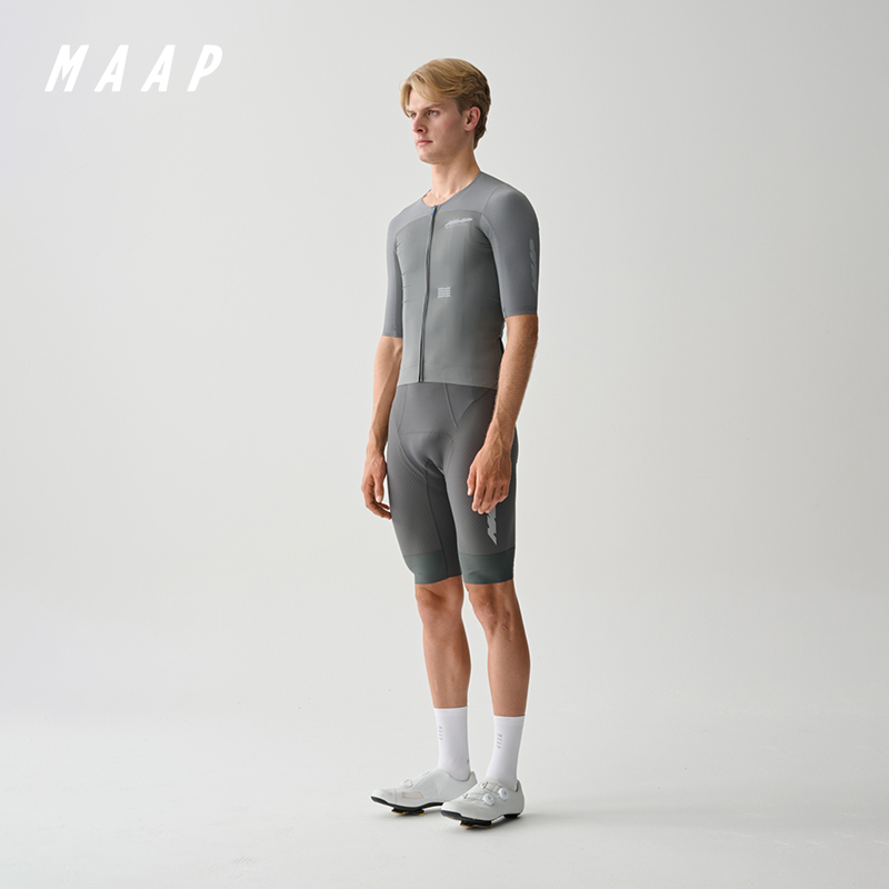 MAAP 男士 Eclipse Pro Bib 2.0 暗影灰 骑行短裤