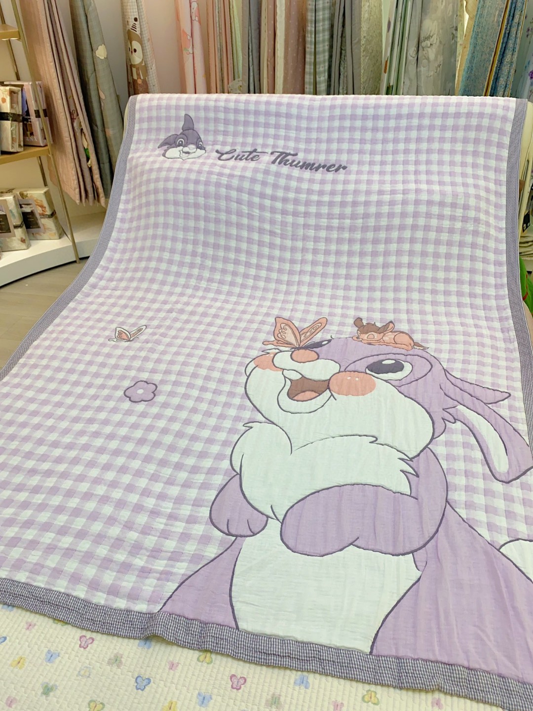 松植屋夏季多巴胺凉感毯 A类母婴级空调被子 卡通夏被盖毯 儿童午睡毯子 可机洗 越洗越柔软