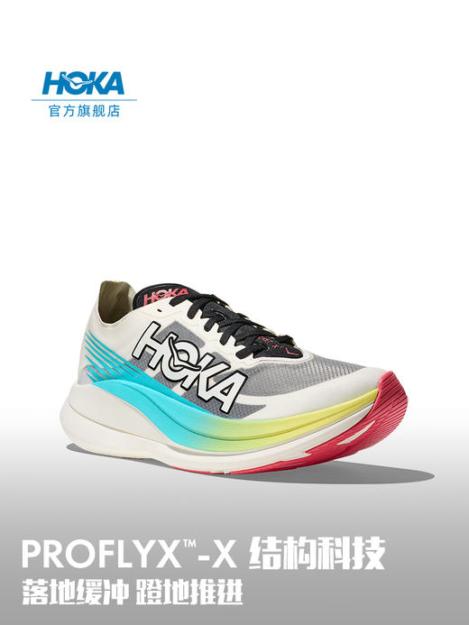HOKA ONEONE 男女款鞋火箭 X2 竞赛跑步鞋 Rocket X2缓震回弹 商品图2