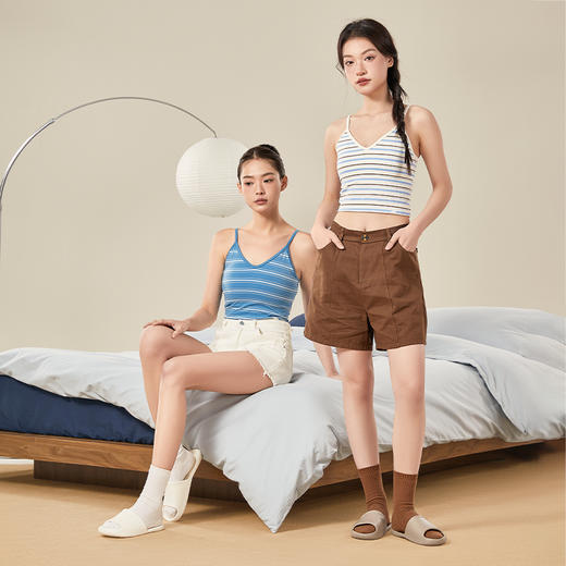 朴西可折叠旅行拖鞋女酒店出差专用简约便携防滑EVA凉拖鞋男轻便 商品图4