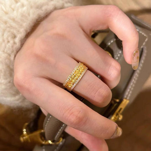 【精美饰品|DxTug s925纯银麦穗戒指&项链】采用s925银材质制作，小众又独特的麦穗设计，款式很别致，整体简约时尚又大气，各种风格都能搭，多种场合都适用 商品图4