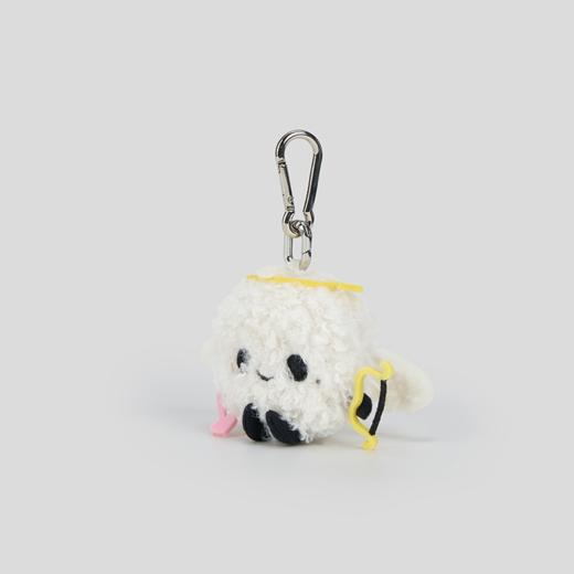 GOODBAI GOODEES爱心丘比特小天使毛球玩偶钥匙扣 商品图1