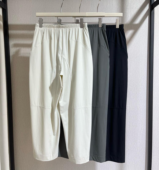 Lulu原单女士茧型中长裤051902 商品图9