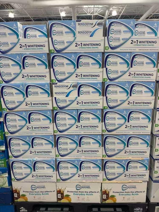 新版！🔥350元/组！Sensodyne Pronamel 2合1牙膏！四支特惠装！每支184g！温和美白+强韧牙釉质，专为敏感牙齿设计，重建、修复、焕新口腔健康😄！牙医首选品牌 商品图3