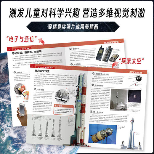 少儿伟大探索小百科-未来科技（全6册）6大主题满足孩子好奇心 商品图2