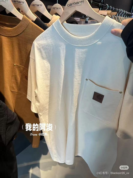 日系潮牌・卡哈特宽松 T 恤 商品图1