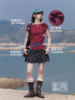 早乙女惠子saotome/STMDX252269/飞鸟贴布绣连肩短袖T恤 商品缩略图1