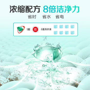 立白 洗衣凝液珠104颗 除菌洁净  留香珠洗衣液 洗衣无残留 (两盒装) /家庭清洁/纸品 /衣物清洁 /普通洗衣液 商品图1