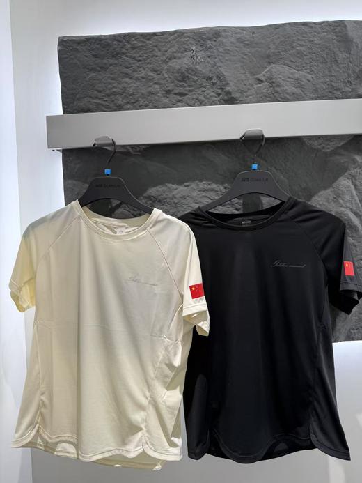 安踏冠军 |全天候系列 夏季吸湿速干女子针织衫短袖T恤162420106 商品图4