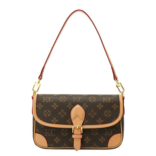 丁摩 腋下包女新款复古百搭老花高级感女士单肩斜挎小包5ZF-5191 商品图4