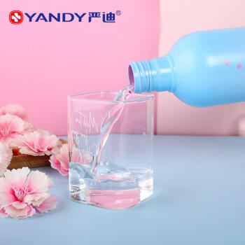 严迪（YANDY）樱花清新漱口水485ml（无酒精 无色素 含木糖醇及VC 清新口气） /个人护理 /口腔护理 /漱口水 商品图2