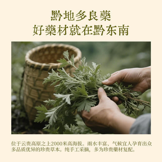 【真不二】新款黔东南腰椎颈椎膝盖贴艾草贴艾虎膏贴 商品图1