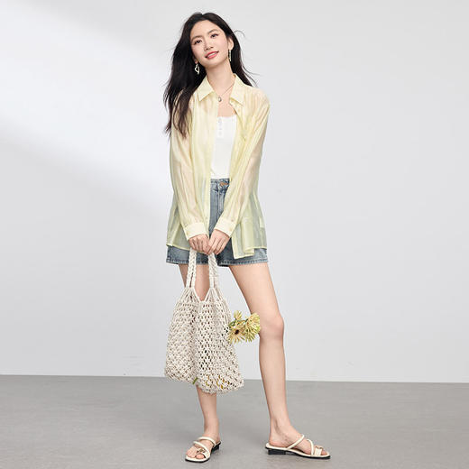 【专属特价】熙世界蕾丝花边白色吊带小背心女内搭设计感短款打底上衣夏季外穿 商品图4