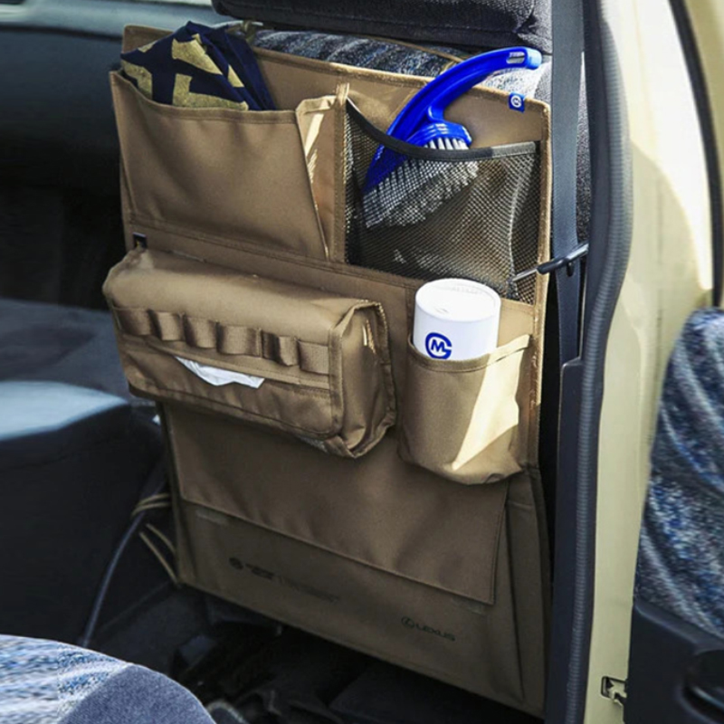 品牌联名座椅背靠多用途收纳袋