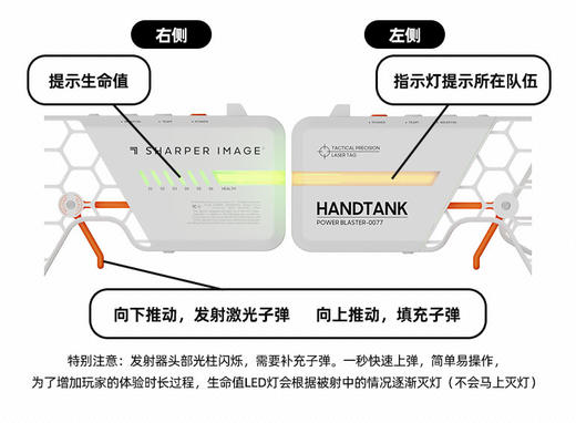 TS 镭射玩具对打发射器套装TSSC1214020241 商品图2