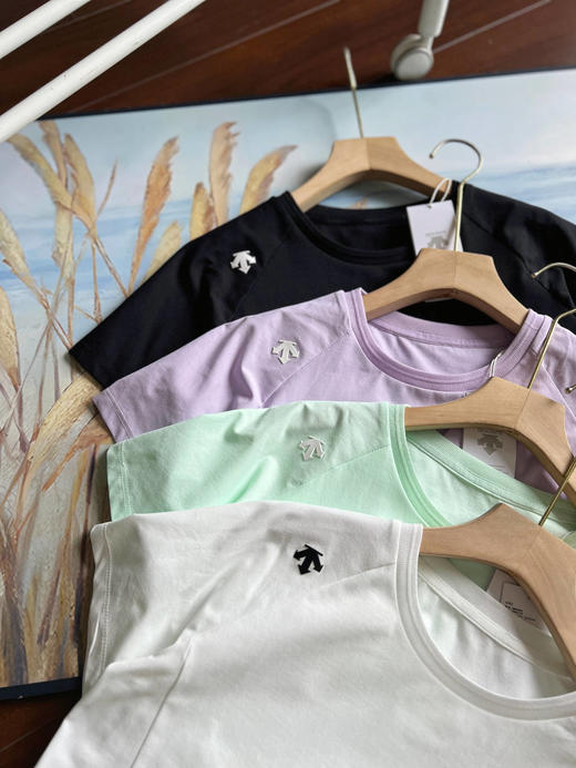 点此购买 迪桑特夏季女款运动休闲短袖圆领T恤 LL 319027 商品图9