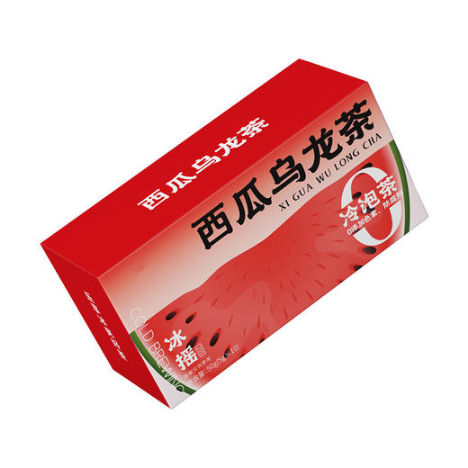 【冷泡果茶，清爽料足~】西瓜乌龙茶夏日爆品 冰摇冷泡独立茶包 便携三角包茶香果香 口感浓郁-QQ 商品图3