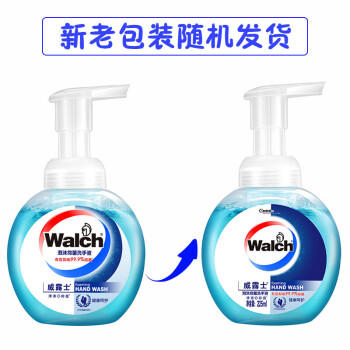 威露士（Walch）泡沫抑菌洗手液 225mlx4瓶 健康呵护 /个人护理 /身体护理 /洗手液 商品图3
