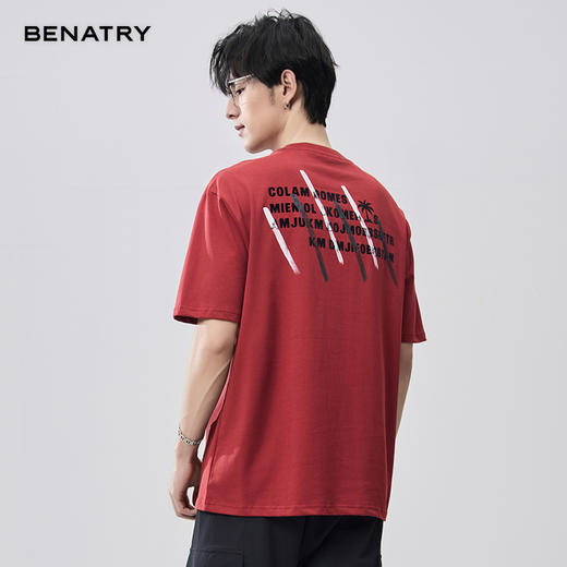 贝纳川夏季圆领短袖T恤ECF214115 商品图3