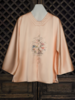 盛唐牡丹大师系列| 喜上眉梢丝毛手绣外套-粉红 商品缩略图0