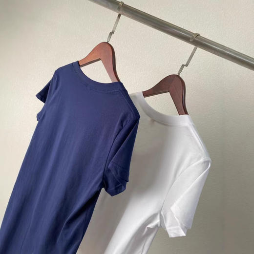 小马标!二色!V领!2025夏季短袖上衣休闲显瘦百搭女新款! 商品图3