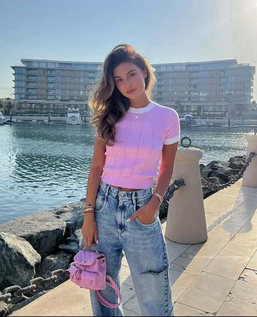 好货可以先囤！ 工厂特价出 ！小香针织短袖T恤！ 商品图1