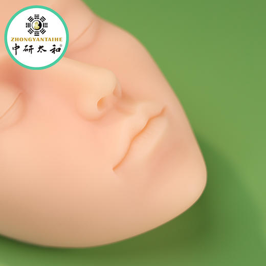 微整形人头模型 硅胶仿真面部美容针灸皮肤学习指导教学示教道具 商品图4