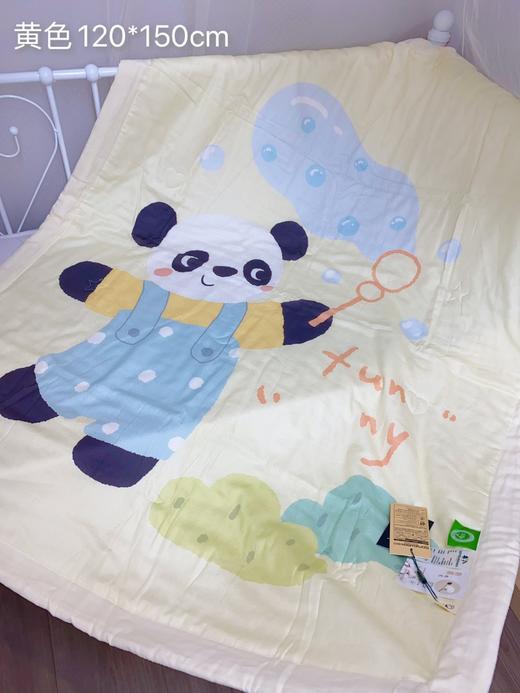 双层纱布棉花夏被 120*150cm全棉儿童夏季空调被 精选新疆长绒棉 100%全棉双层纱布亲肤透气 商品图3