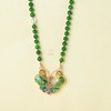 【五彩福蝶】珐琅金蝴蝶碧玉项链-ZX2505163 商品缩略图0