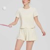 跃牌【周游世界系列】新款瑜伽服女防晒短款上衣高弹透气运动健身服宽松短袖T恤TP0816 商品缩略图2