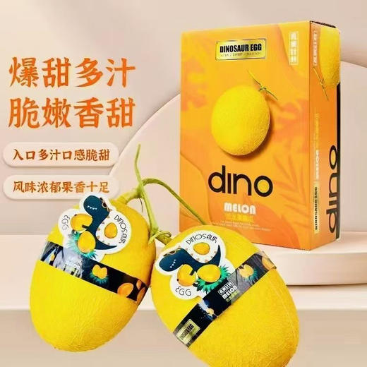 恐龙蛋哈密瓜2个礼盒装7斤 商品图5