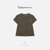 COCO ZONE 刘一一  【天丝羊毛混纺】圆领复古印花T恤CD2A1151 商品缩略图3