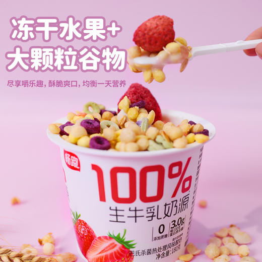 畅跑100%生牛乳拌酸奶（菠萝蜜味+草莓味） 商品图6