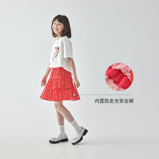 棵初波点小红裙半裙807K256082CD 商品图1